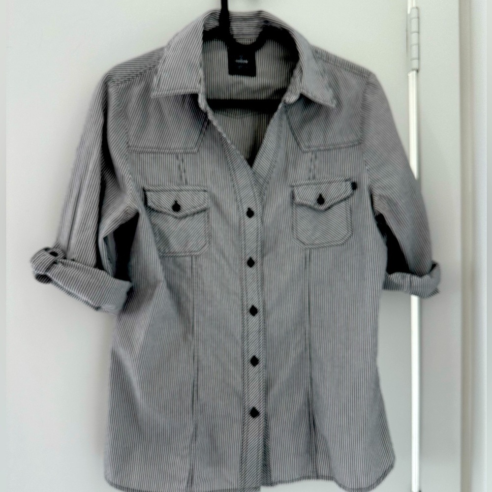 Womens striped shirt Forum selected with pockets